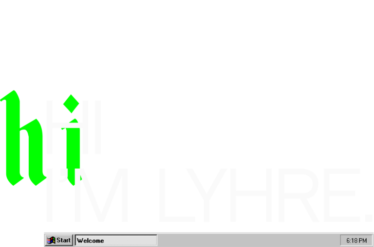 Hi I'm Lyhre Image